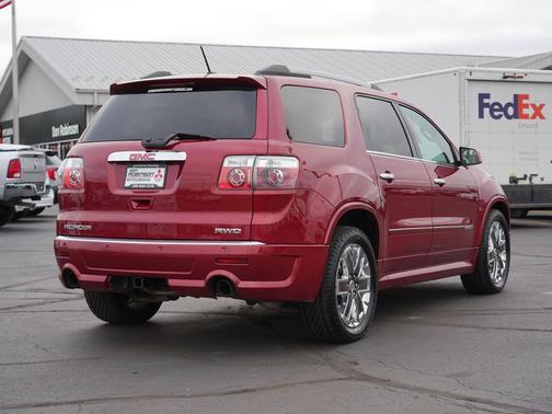 Crystal Red Tintcoat 2012 GMC Acadia Denali
