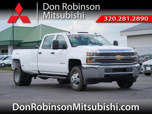 Summit White 2018 Chevrolet Silverado 3500 WT