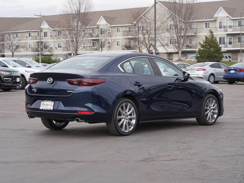 Deep Crystal Blue Mica 2019 Mazda Mazda3 AWD w/Select Package