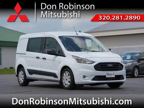 Frozen White 2022 Ford Transit Connect XLT