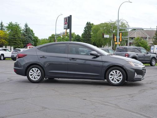 Portofino Gray 2020 Hyundai ELANTRA SE