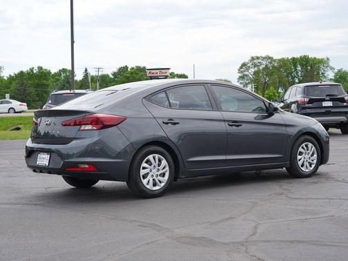 Portofino Gray 2020 Hyundai ELANTRA SE