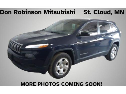 True Blue Pearlcoat 2016 Jeep Cherokee Sport