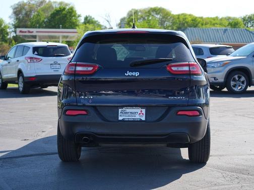 True Blue Pearlcoat 2016 Jeep Cherokee Sport