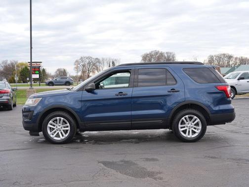 Blue Jeans Metallic 2016 Ford Explorer Base