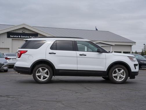 Oxford White 2018 Ford Explorer Base