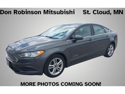 Magnetic Metallic 2018 Ford Fusion Hybrid S