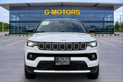 Bright White Clearcoat 2022 Jeep Compass Limited