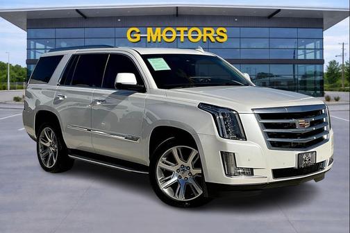 Crystal White Tricoat 2016 Cadillac Escalade Luxury