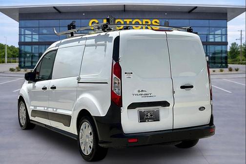 Frozen White 2020 Ford Transit Connect XL Cargo Van