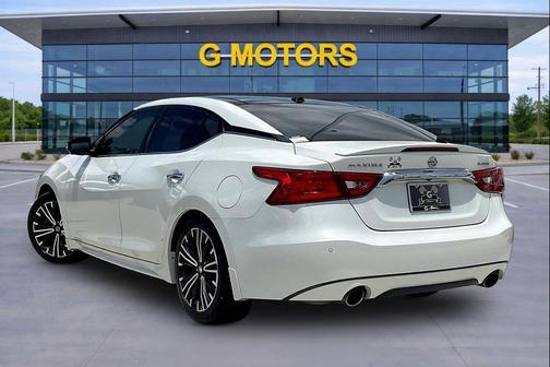 Pearl White 2017 Nissan Maxima 3.5 Platinum