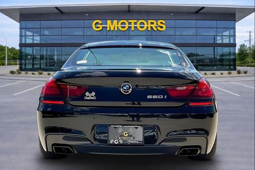 BLACK 2014 BMW 650 I GRAN COUPE