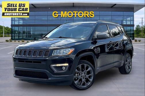 Diamond Black Crystal Pearlcoat 2021 Jeep Compass 80th Special Edition