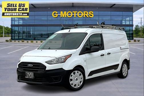 Frozen White 2020 Ford Transit Connect XL Cargo Van