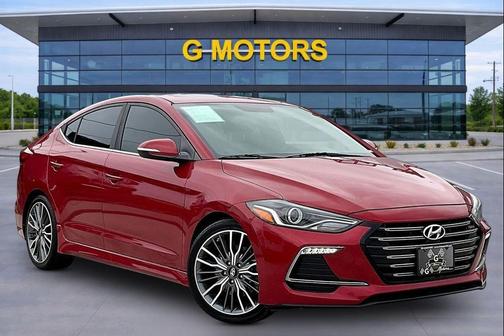 Scarlet Red Pearl 2018 Hyundai ELANTRA Sport