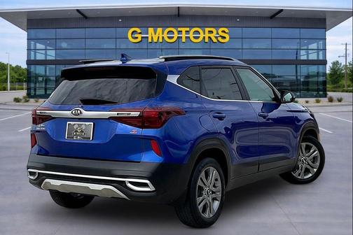 Neptune Blue 2021 Kia Seltos S
