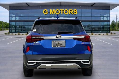 Neptune Blue 2021 Kia Seltos S
