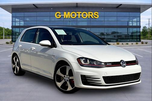 Pure White 2017 Volkswagen Golf GTI 2.0T S 4-Door