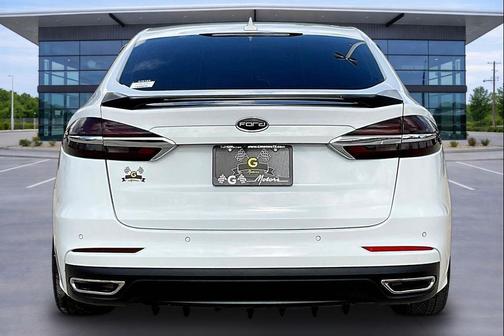 WHITE 2019 Ford Fusion Titanium