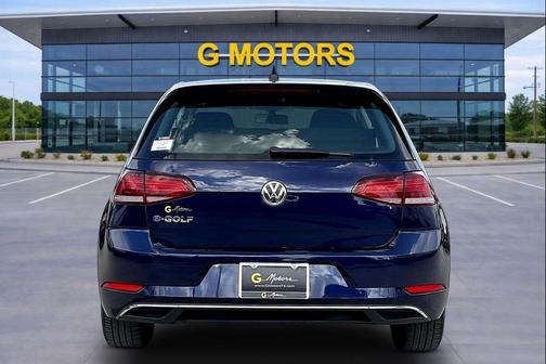 Atlantic Blue Metallic 2019 Volkswagen e-Golf SE