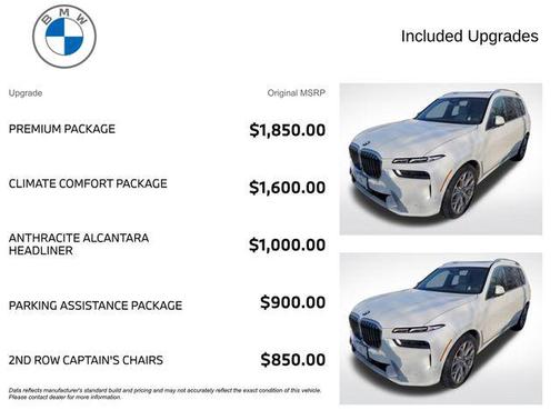 2025 BMW X7 xDrive40i