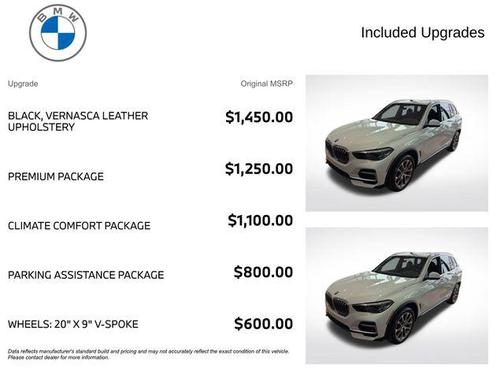 Alpine White 2022 BMW X5 xDrive40i