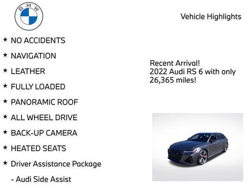 2022 Audi RS 6 Avant 4.0T