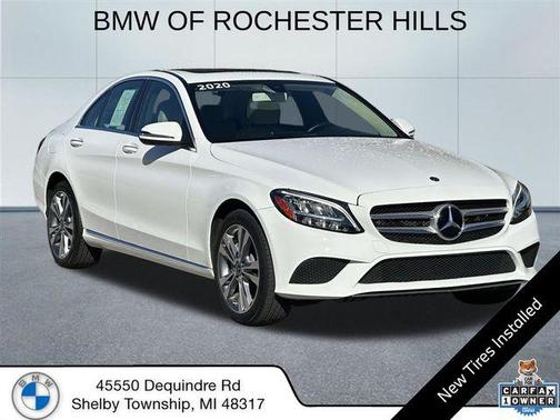 Polar White 2020 Mercedes-Benz C-Class C 300 4MATIC