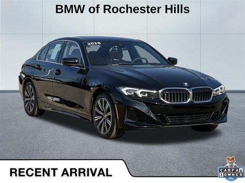 Jet Black 2026 BMW 330 xDrive
