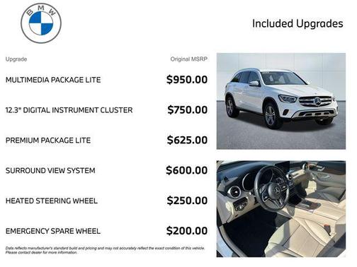White 2022 Mercedes-Benz GLC 300 4MATIC