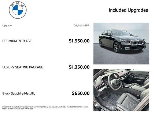 Black Sapphire Metallic 2027 BMW 530 xDrive