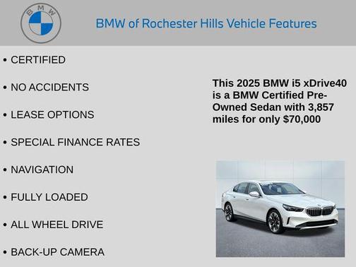 2025 BMW i5 xDrive40