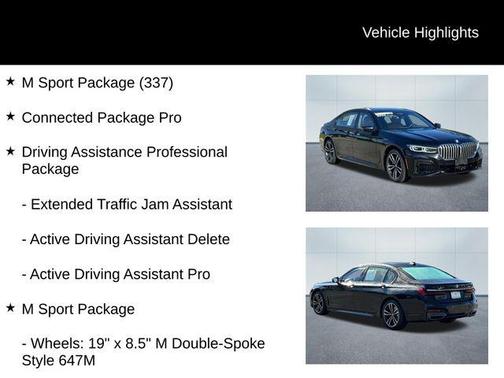 2022 BMW 750 i xDrive