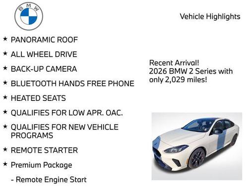 2026 BMW 228 Gran Coupe xDrive