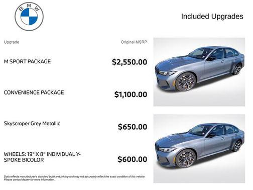 Skyscraper Grey Metallic 2026 BMW 330 xDrive NA