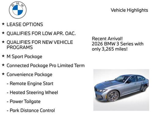 Skyscraper Grey Metallic 2026 BMW 330 xDrive NA