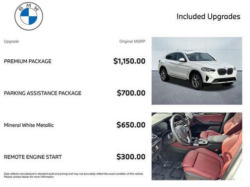 2023 BMW X4 xDrive30i