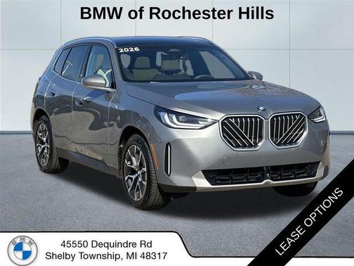 Skyscraper Grey Metallic 2026 BMW X3 30 xDrive