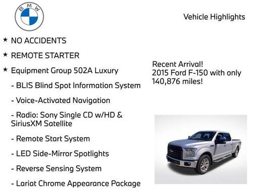 2015 Ford F-150 Lariat