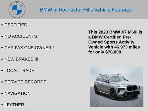 2023 BMW X7 M60i