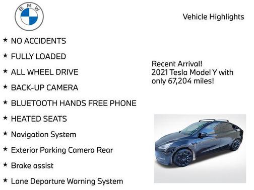 2021 Tesla Model Y Long Range Dual Motor All-Wheel Drive