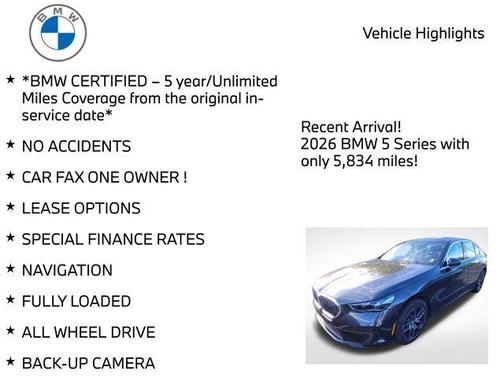 2026 BMW 530 i xDrive