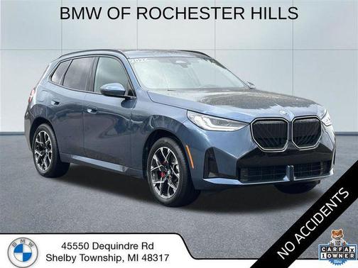 Arctic Race Blue Metallic 2026 BMW X3 30 xDrive