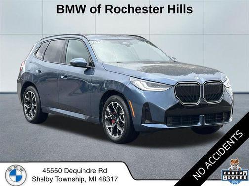 Arctic Race Blue Metallic 2026 BMW X3 30 xDrive