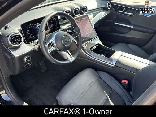 Black 2024 Mercedes-Benz C-Class C 300 4MATIC