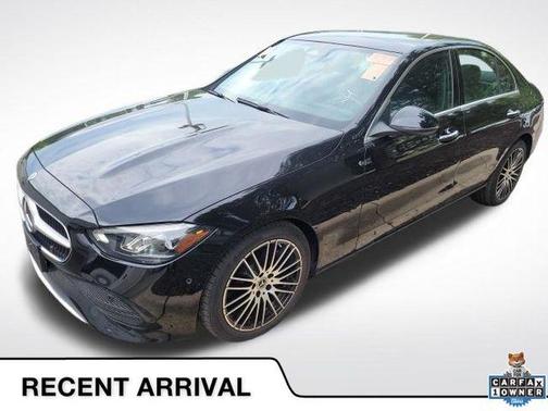 Black 2024 Mercedes-Benz C-Class C 300 4MATIC