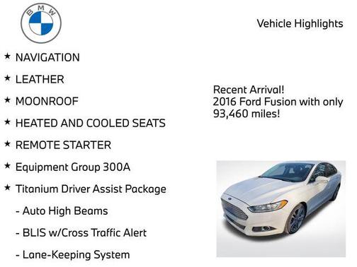 2016 Ford Fusion Titanium