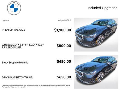 Black Sapphire Metallic 2026 BMW 530 xDrive