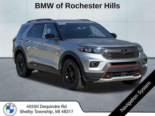 Iconic Silver Metallic 2022 Ford Explorer Timberline