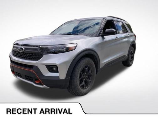 Iconic Silver Metallic 2022 Ford Explorer Timberline